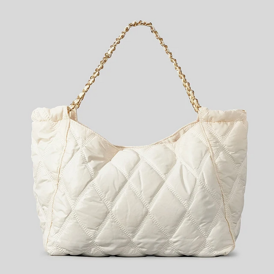 Chained Puffy Tote Bags